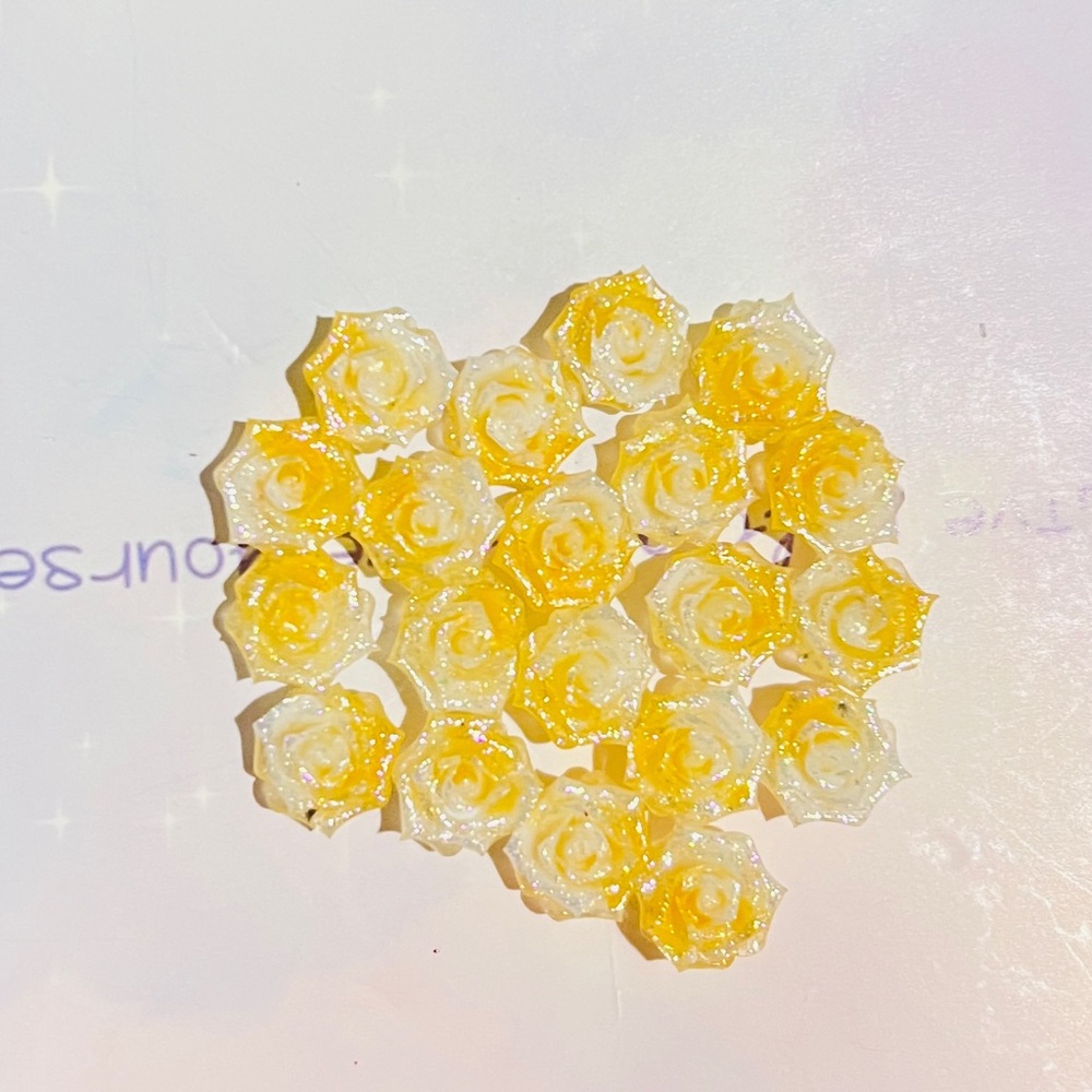 DIY accessories - Elegant Soft rubber roses for handcrafting